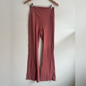 Flared Lululemon leggings size 6